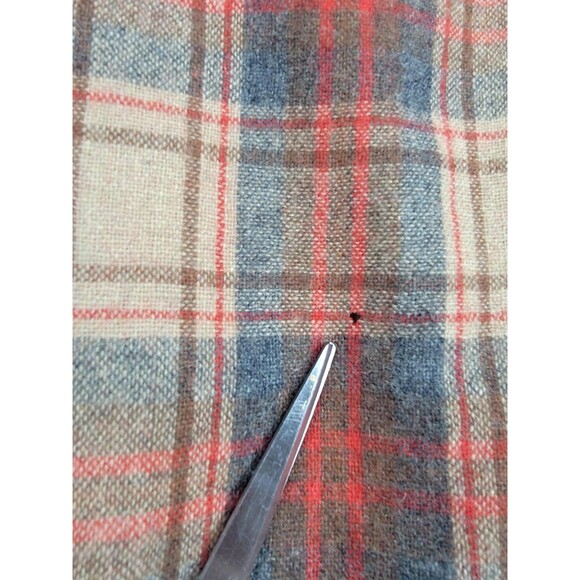 Vintage Brewster Wool Of The West Shirt Mens M Plaid Lined Western READ 80s - Picture 11 of 15